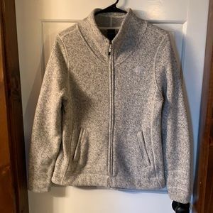 The Northface knit fleece jacket